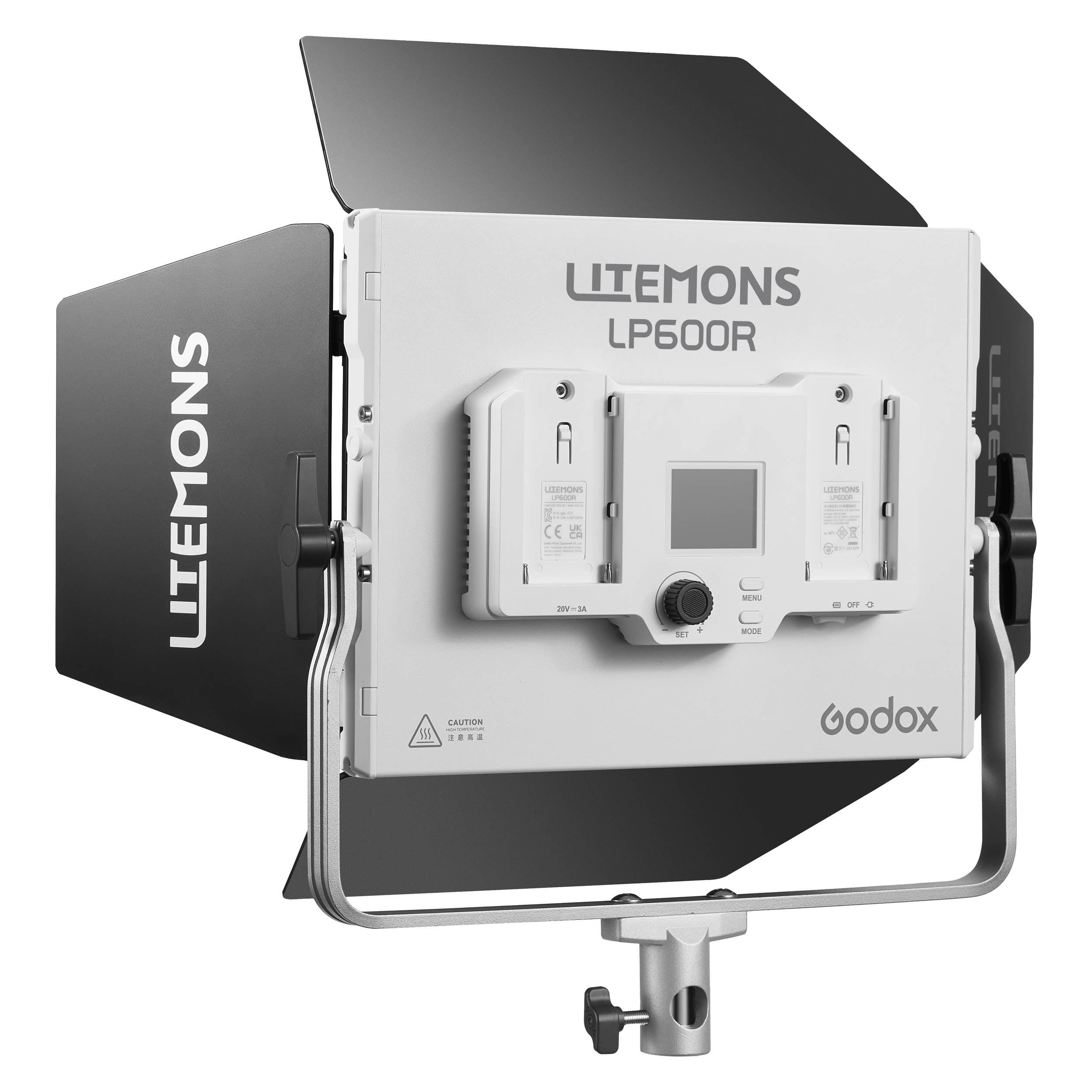 Godox LP600R RGB LED Continuous Lighting Kit - Dual Panel Soft Light with APP Control for Photography, Videography, YouTube & TikTok Content Creation