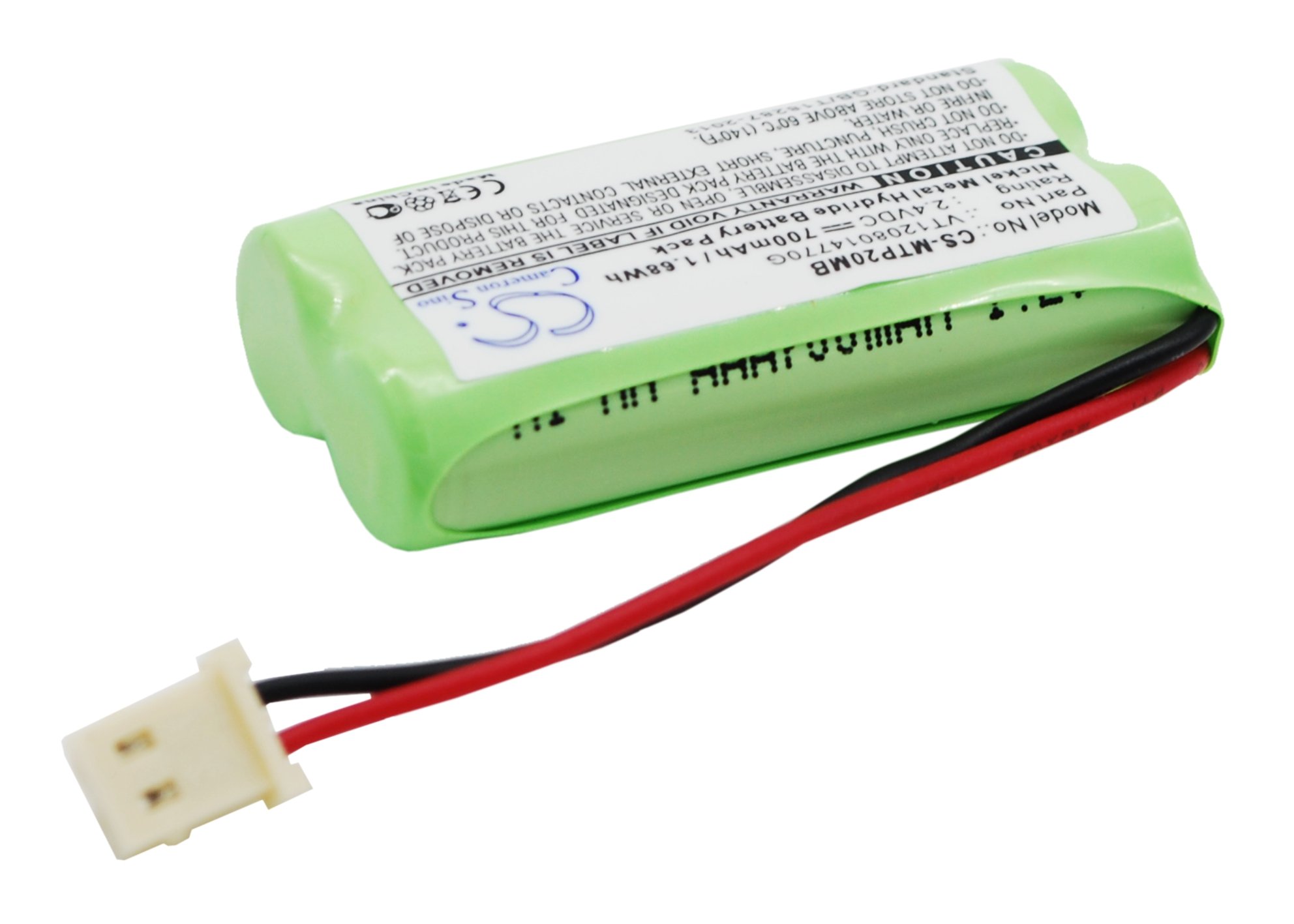 700mAh Replacement Battery for Motorola MBP161 MBP161TIMER MBP20 Baby Monitor - Compatible with VT1208014770G - Long Lasting Power for Home Security & Baby Monitoring