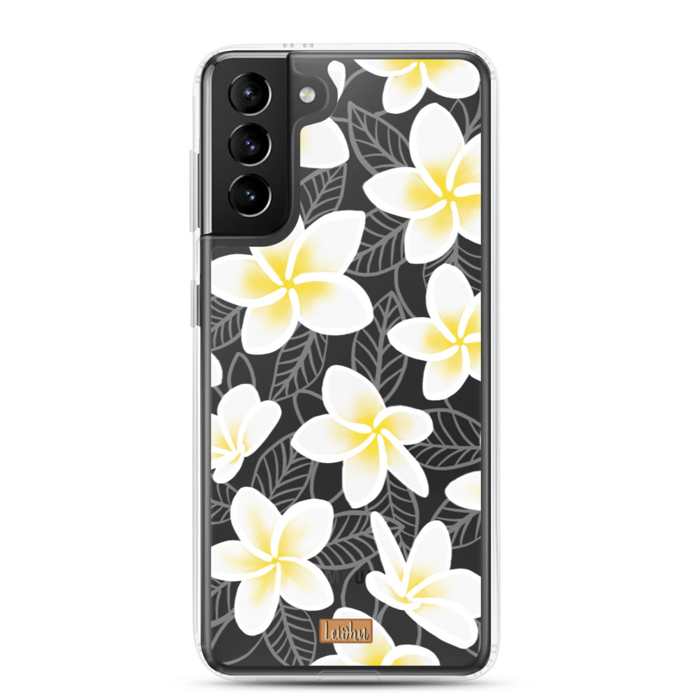 Pua Melia Clear Phone Case for Samsung Galaxy - Slim Protective Cover with Scratch Resistance | Perfect for Everyday Use, Travel & Work