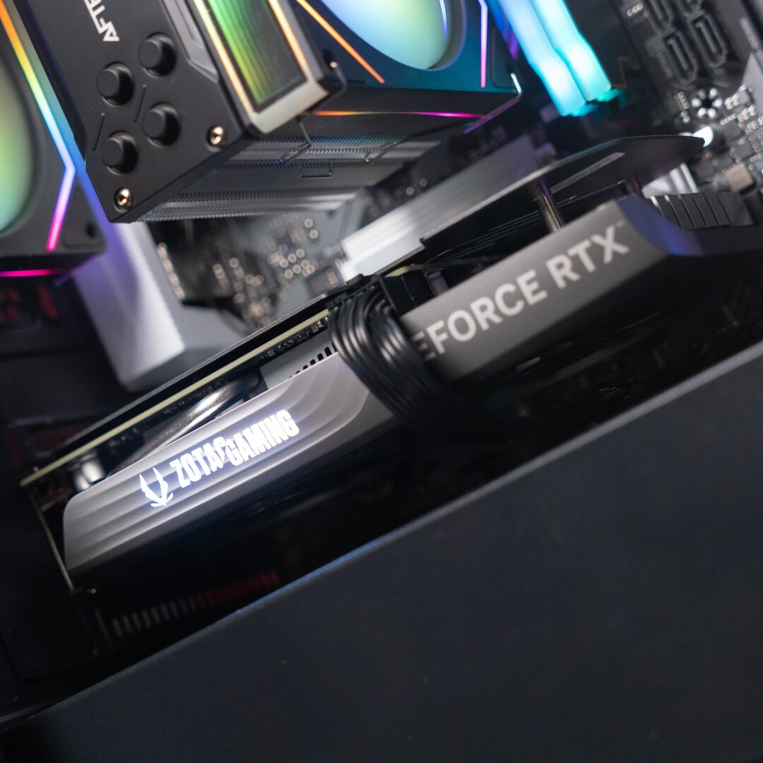 Aftershock RAPID Gaming PC - AMD Ryzen 5 7400F Processor, NVIDIA RTX 4060 Graphics - High Performance Desktop Computer for Gaming, Streaming & Content Creation