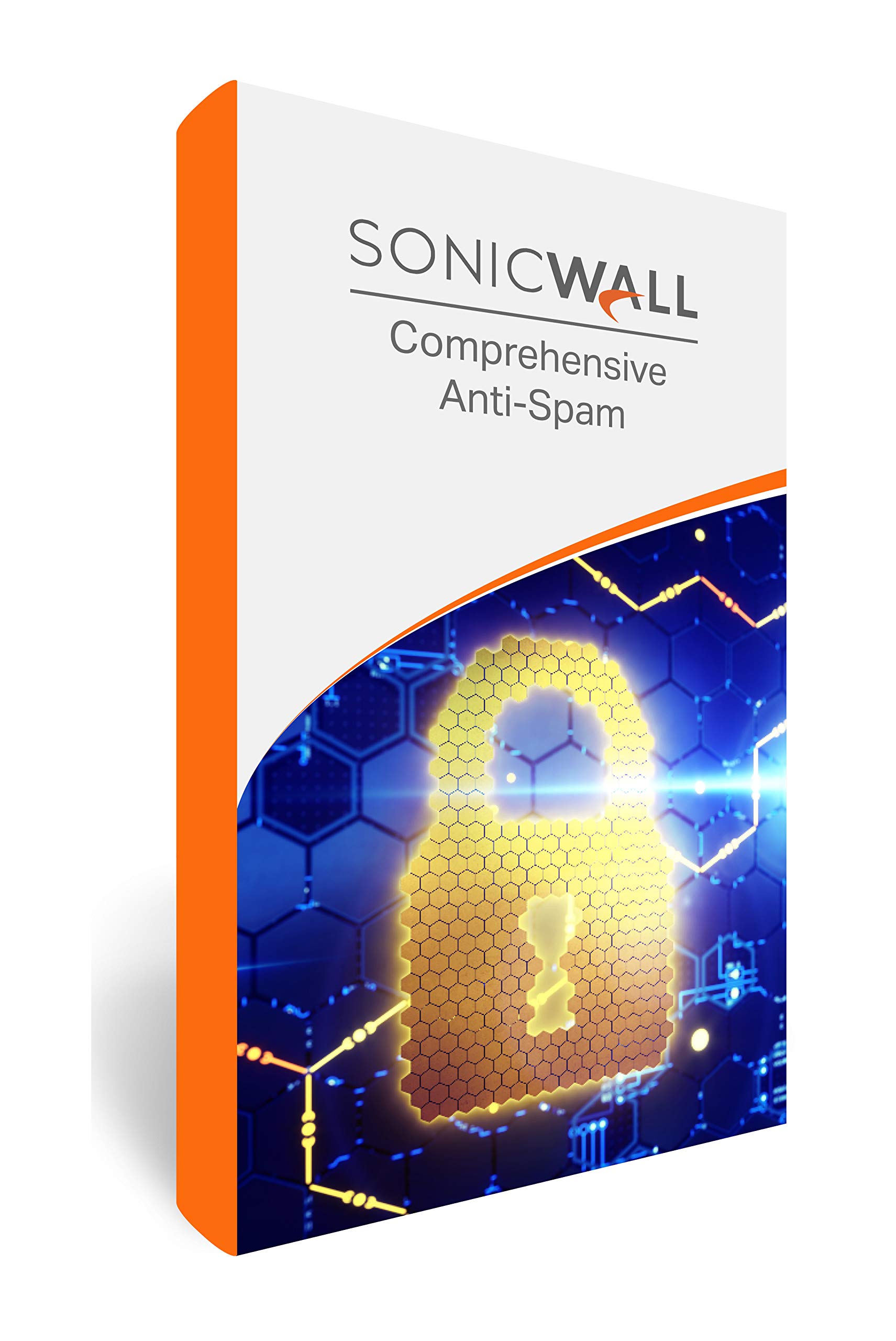 SonicWall 1 Year Comprehensive Anti-Spam Service for TZ370 Firewall (02-SSC-6553) - Email Security Protection for Small Business Networks