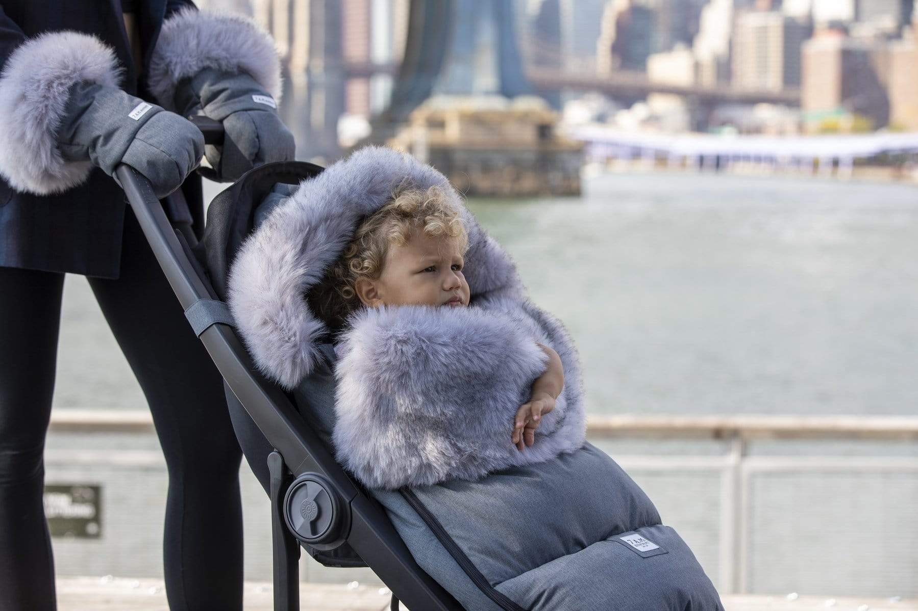 7AM Enfant POD Footmuff - Winter Stroller Blanket for Toddlers (18M-3T) | Warm & Waterproof Baby Carrier Cover for Strollers, Car Seats & Outdoor Adventures