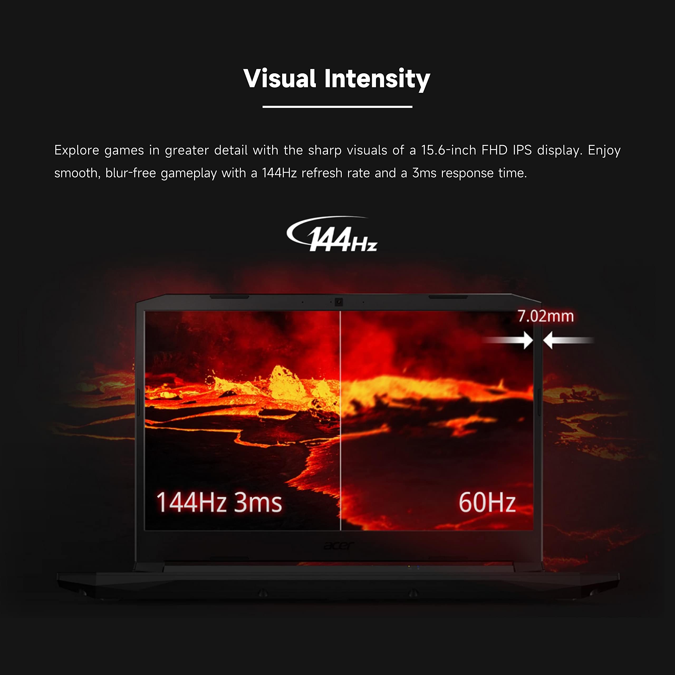 Acer Nitro 5 Gaming Laptop - Intel Core i5-11400H (Beats i7-9750H) | 15.6