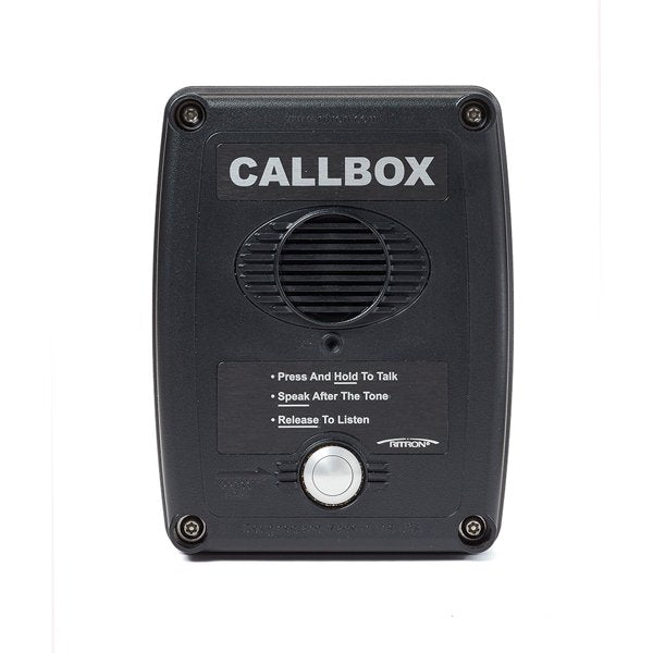 Ritron RQX 417 UHF Analog Callbox (450-470MHz) with RELAY - Long Range Wireless Communication for Industrial Sites, Security & Emergency Response Teams