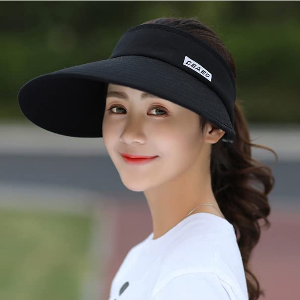 Women's Wide Brim Sun Hat UV Protection - Adjustable Packable Summer Beach Hat for Ladies - Perfect for Beach Vacations, Poolside Relaxation, and Outdoor Activities