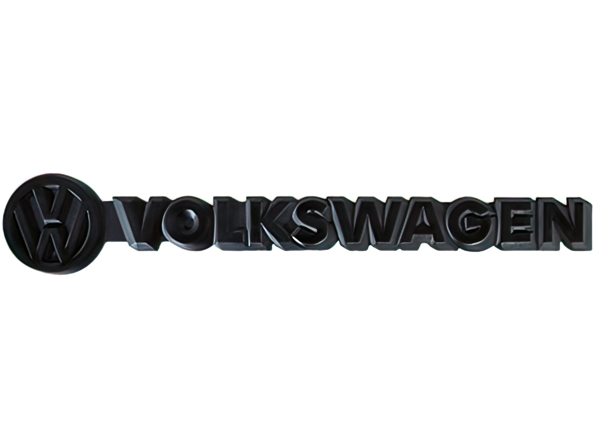 Original Volkswagen Emblem Badge for Rear Hatch - Genuine OEM Replacement Part - Perfect for VW Golf, Jetta, Passat Models - Upgrade Your Car's Appearance with Authentic Style
