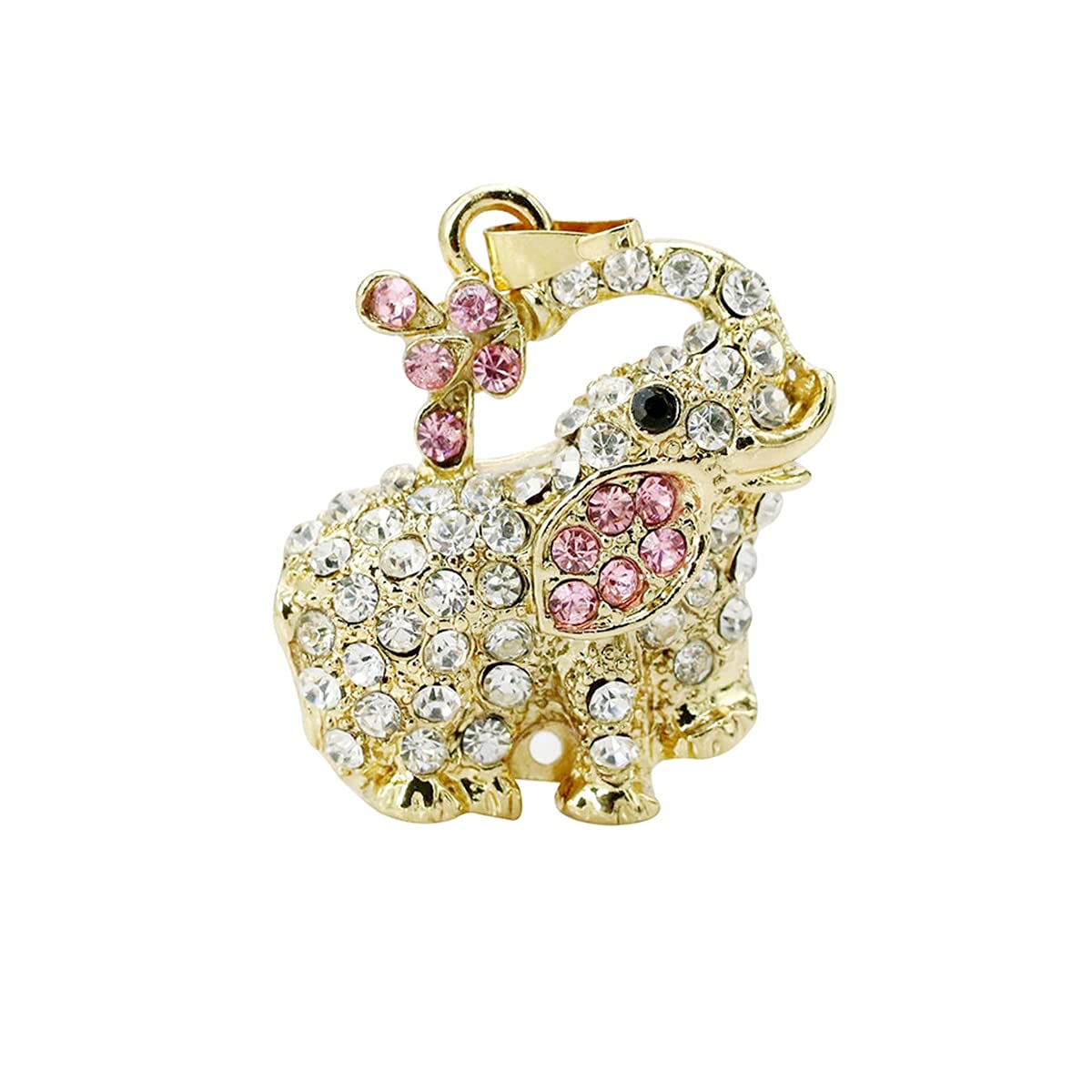 Civetman 8GB Elephant USB Flash Drive - Jewelry Necklace for Data Storage & Gifts