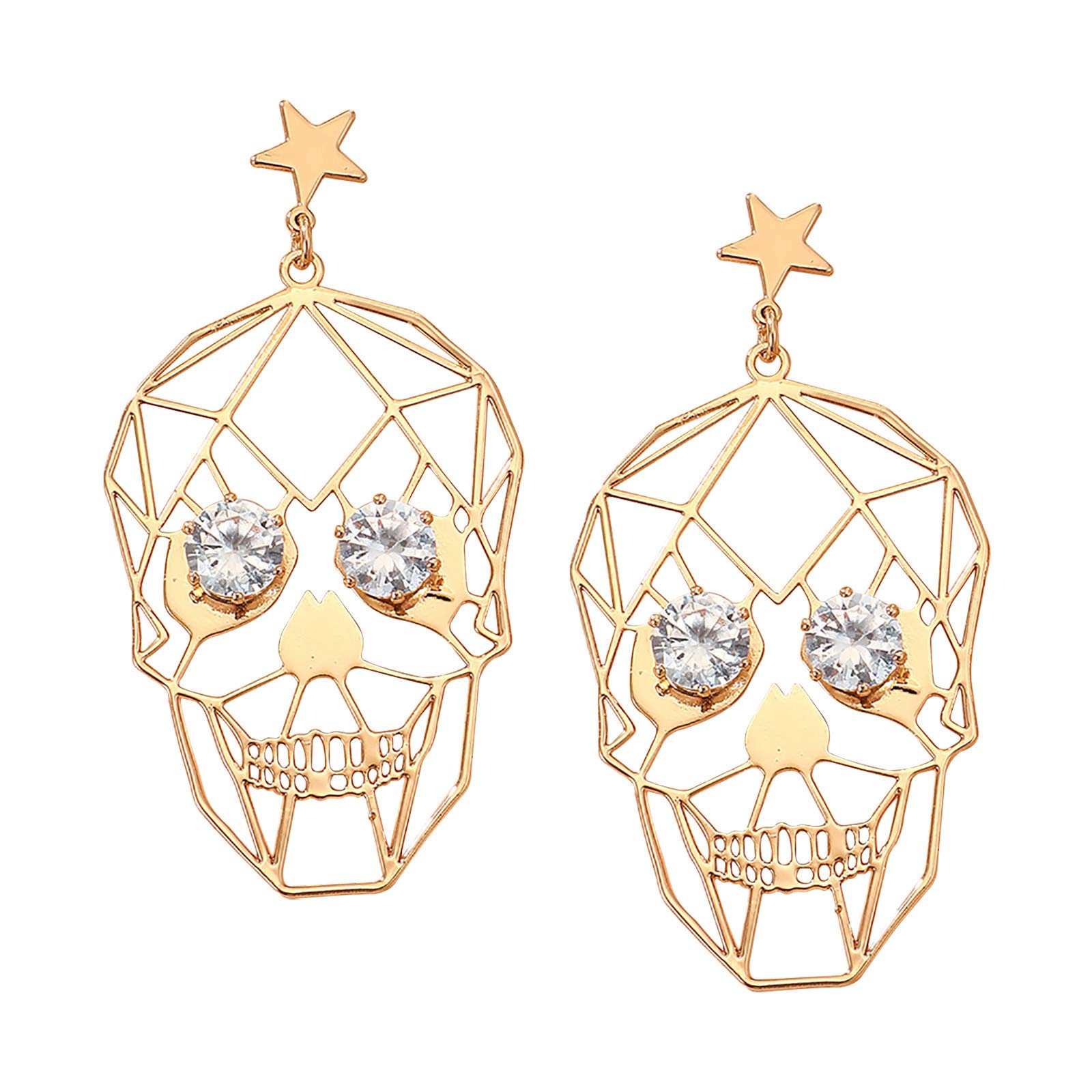 Stylish Women's Charm Highlight Fake Stud Earrings - Trendy Fashion Jewelry for Parties, Dating & Everyday Wear