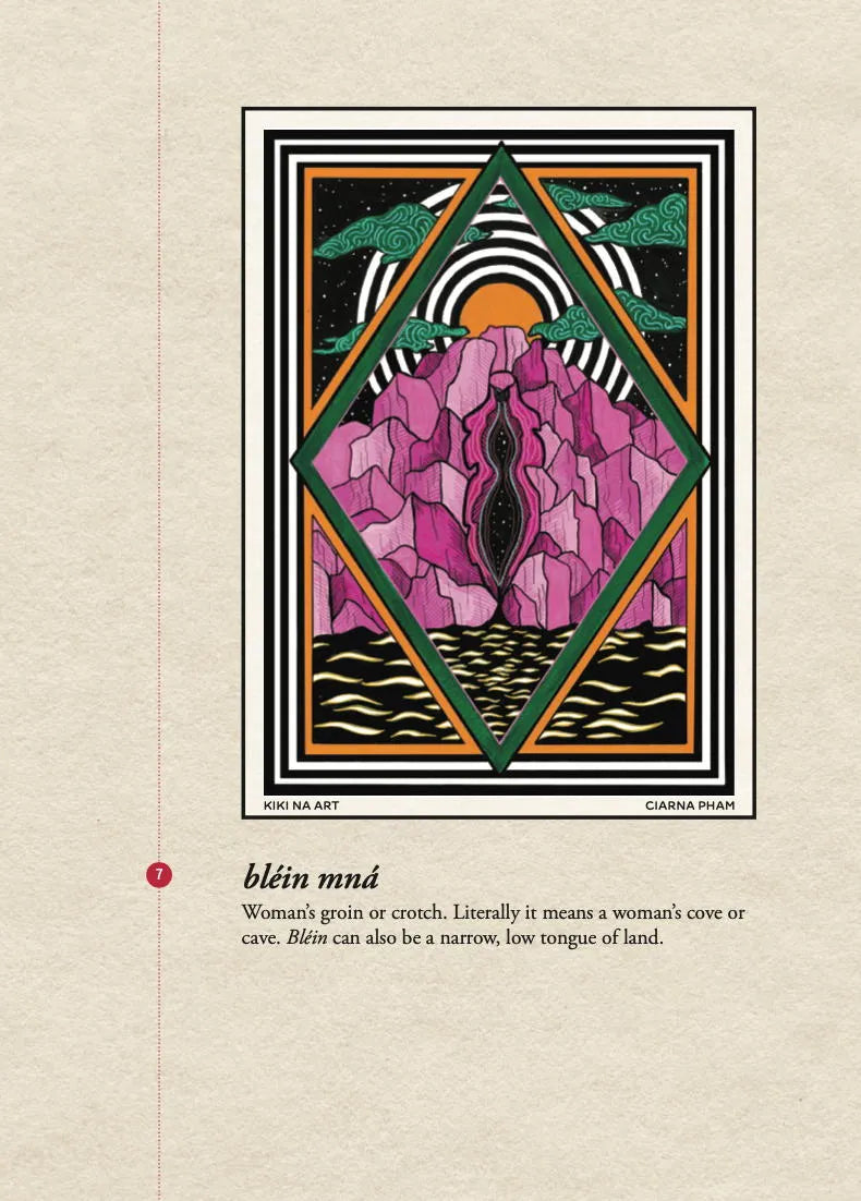 Focail na mBan: Women's Words by Manchán Magan - Irish Language Book for Women's Studies, Cultural Exploration & Gift Ideas