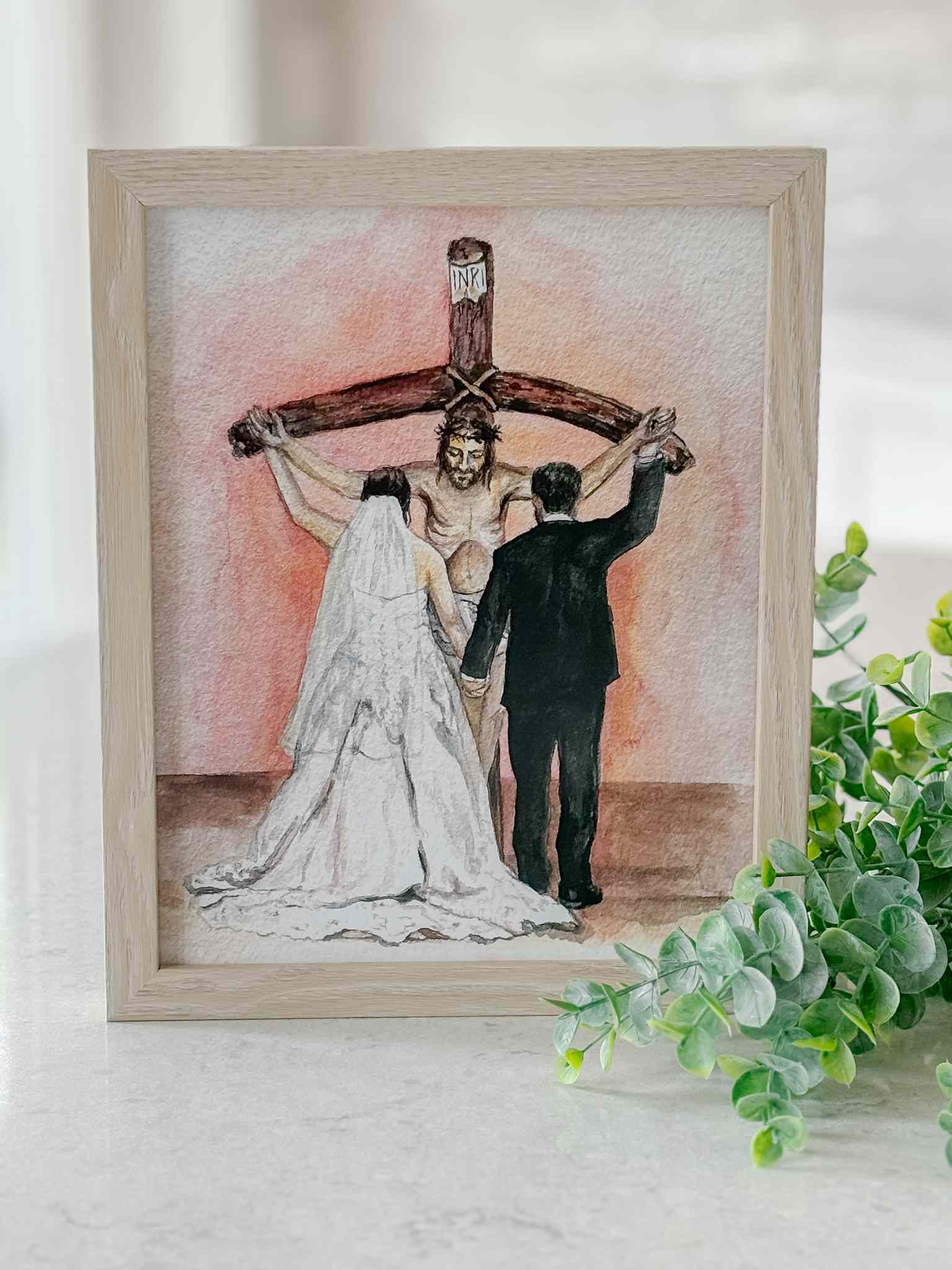 Love Sacrifice Print - Romantic Wall Art Decor for Home, Bedroom & Office - Perfect for Valentine's Day & Anniversary Gifts