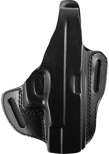 Gould & Goodrich B802-9 Black Two Slot Pancake Holster for Concealed Carry | Perfect for Law Enforcement & Everyday Use