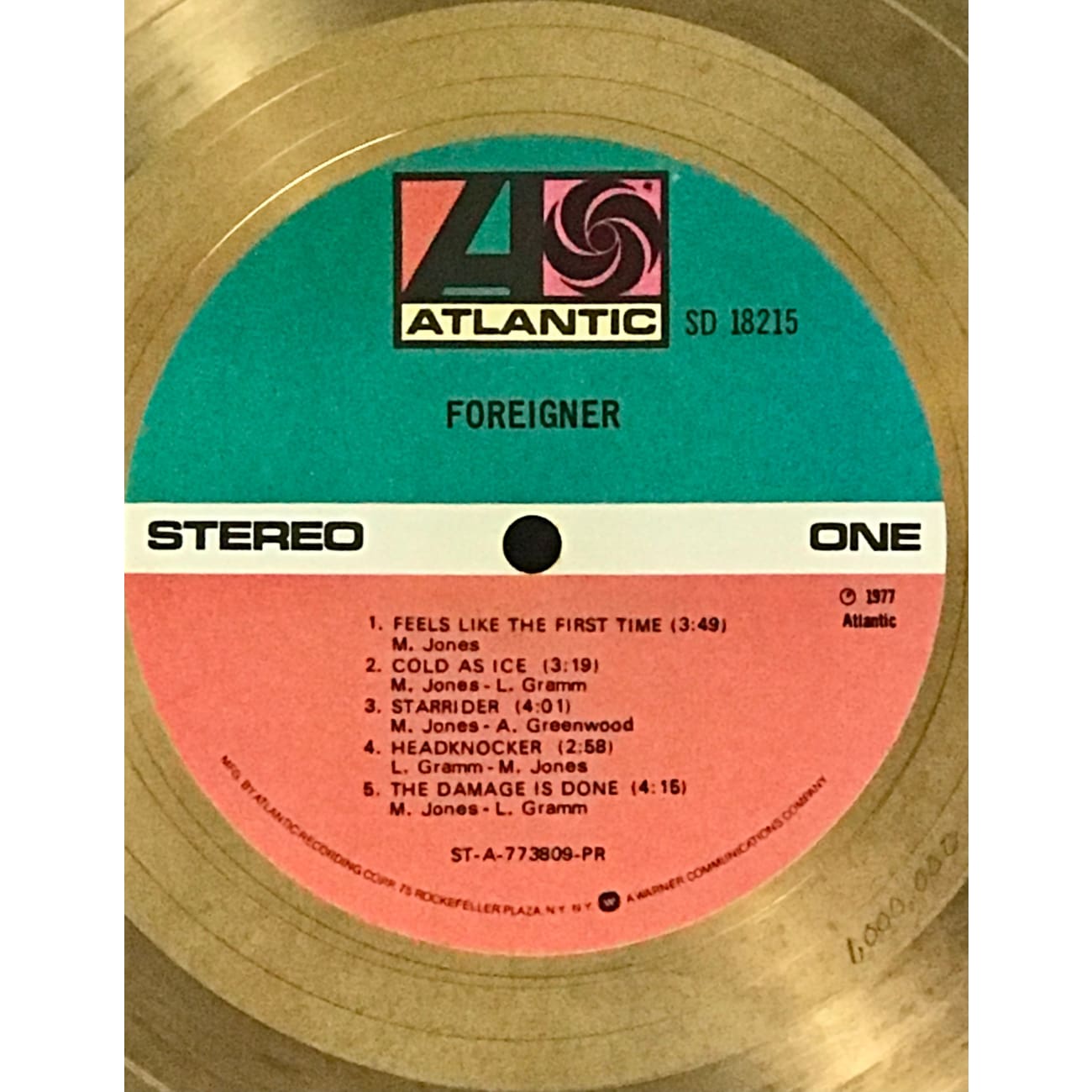 RIAA Gold Album Award Plaque - Official Music Certification for Artists & Bands - Perfect for Studio Display, Music Awards, and Collector's Showcase