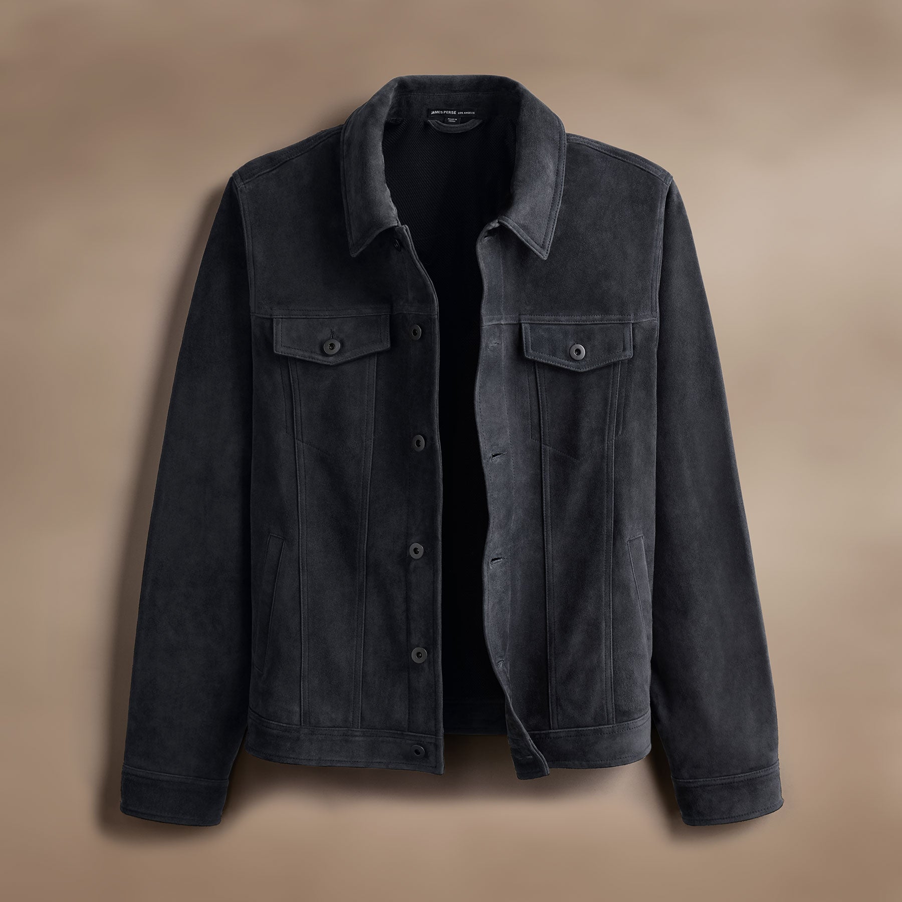 Premium Suede Trucker Jacket for Men & Women | Smokey Grey | Vintage Style | Casual & Fashion Outerwear | Perfect for Fall, Winter & Outdoor Adventures