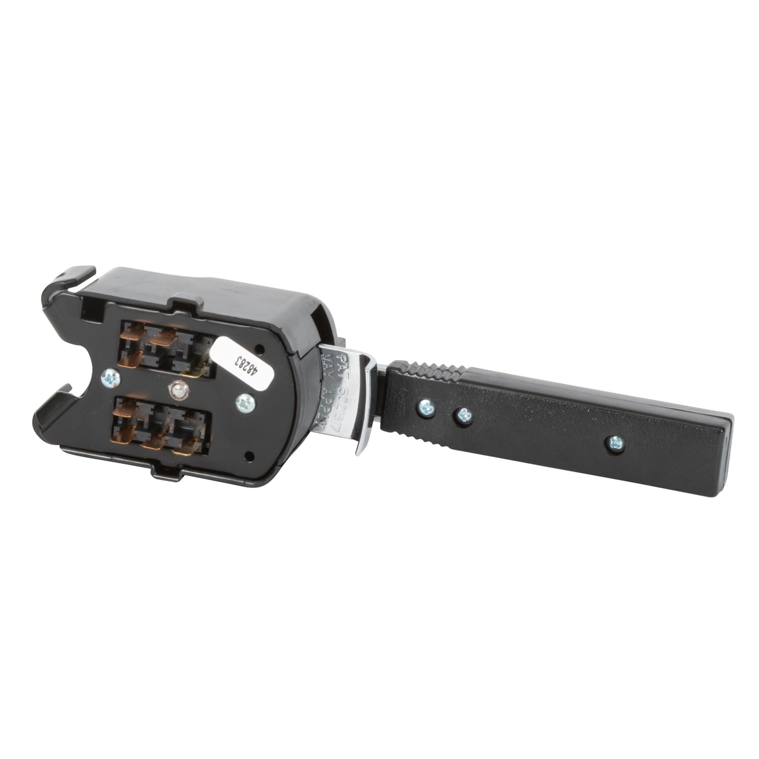 48283 Black OEM-Style Turn Signal Switch for International Trucks - Compatible with IH Models - Durable Replacement Part for Safe Signaling - Perfect for Highway Driving and Fleet Maintenance