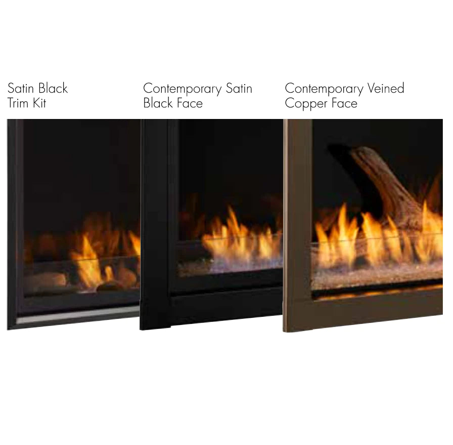 Monessen Artisan 48-Inch See-Through Vent-Free Linear Gas Fireplace - AVFLST48 - Perfect for Modern Living Rooms & Open Floor Plans