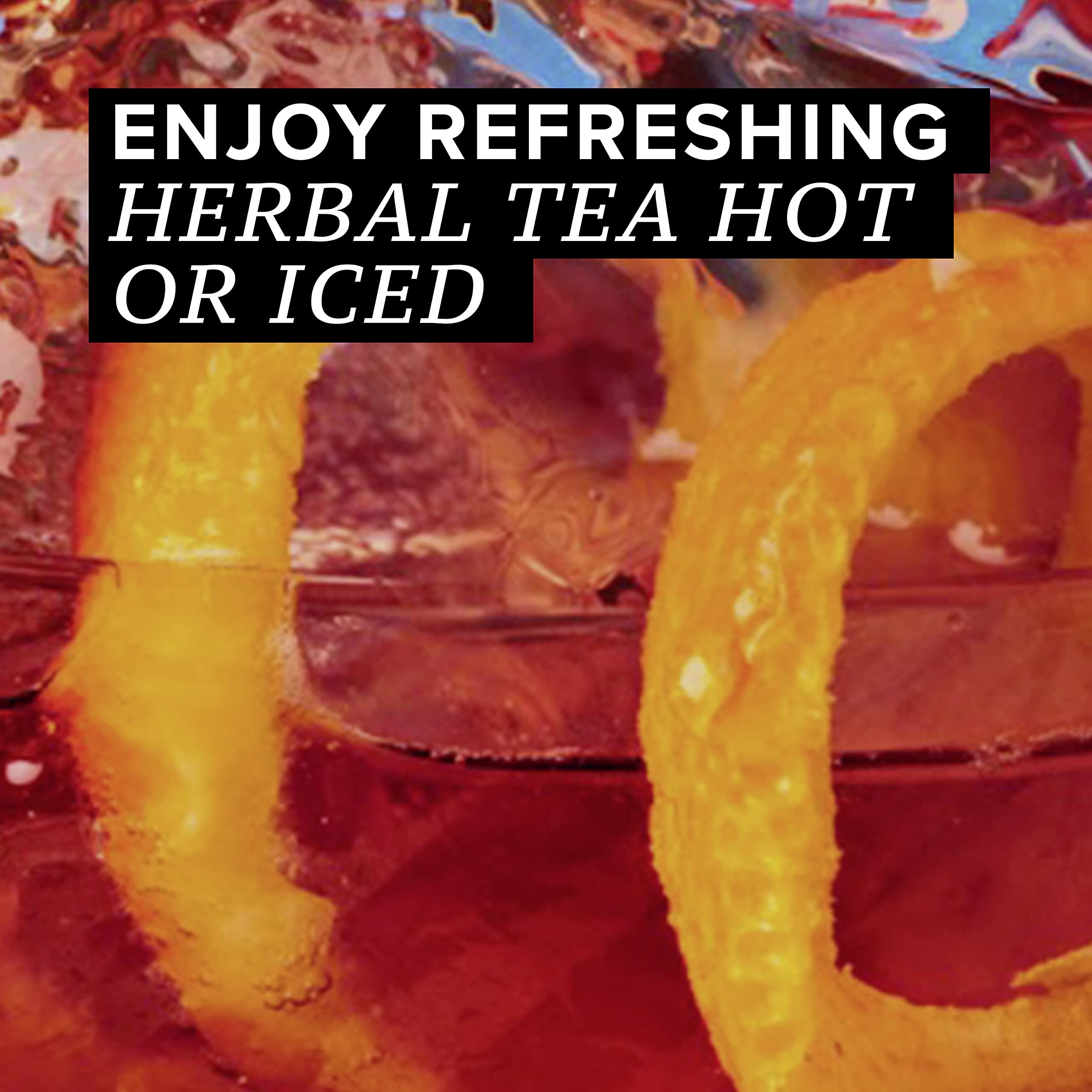 TAZO Passion Herbal Tea Bags - Caffeine Free Hibiscus Blend for Hot or Iced Tea - 20 Count - Perfect for Relaxation, Wellness & Afternoon Refreshment
