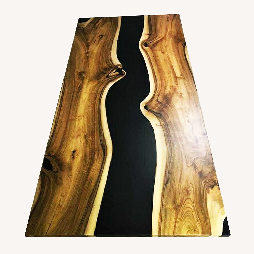 Handmade Epoxy Resin Table Top for Conference, Dining & Home Decor - Durable & Stylish Centerpiece for Office, Restaurant & Living Room