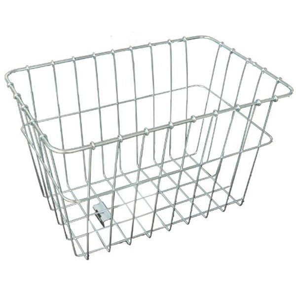 Heavy Duty Rear Basket for Bicycle - Perfect for Commuting, Grocery Shopping & Outdoor Adventures