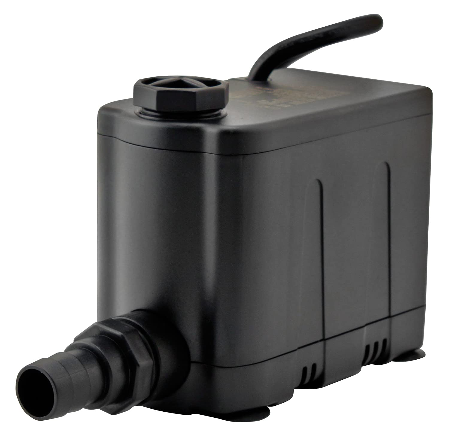 EcoPlus 730 GPH Convertible Bottom Draw Water Pump - Submersible Hydroponic Pump for Aquariums, Fountains & Indoor Gardening | Perfect for Hydroponic Systems, Fish Tanks & Water Features