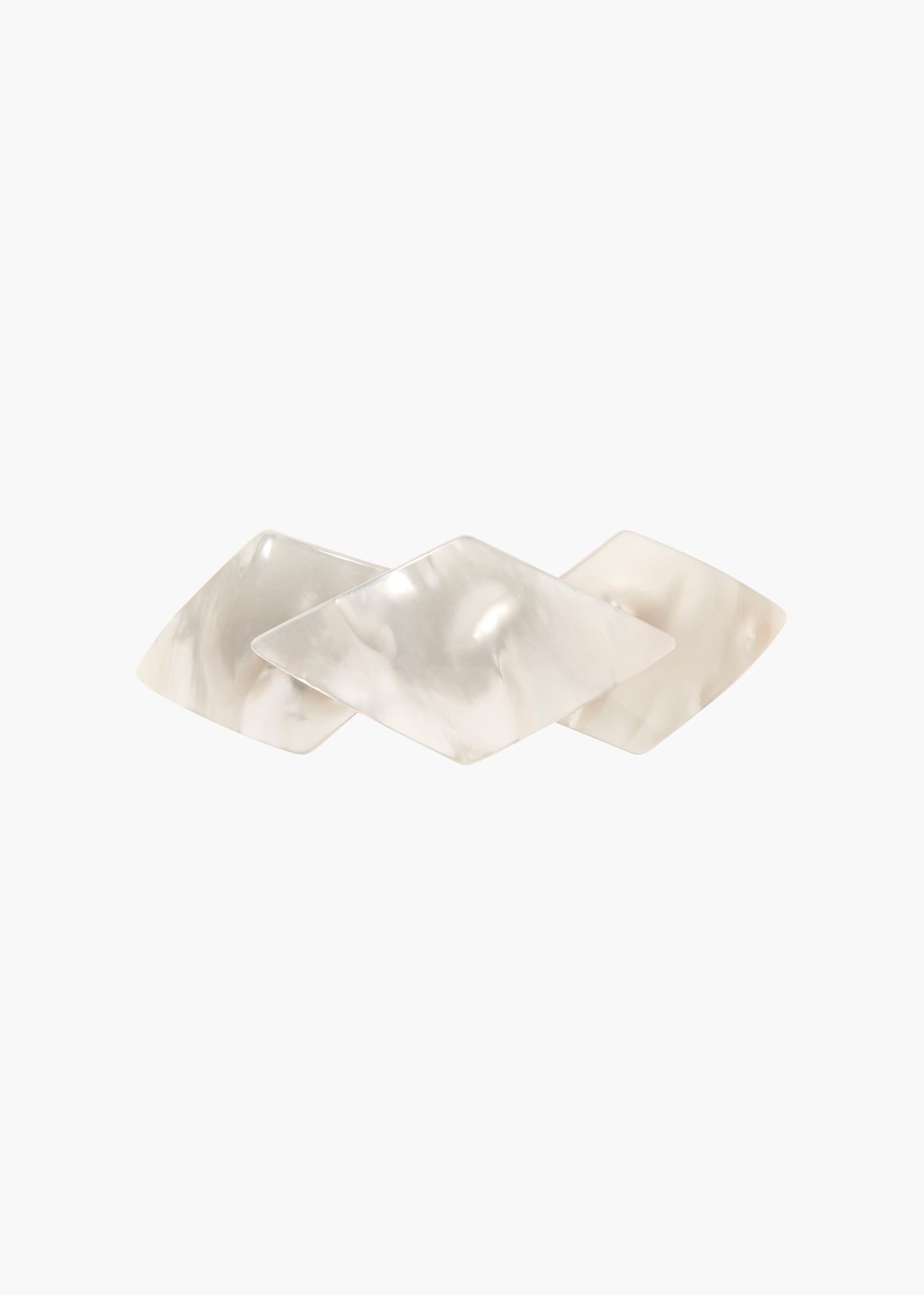 Vintage French Ivory Hair Barrette Clip - Elegant Blanca Hair Accessory for Women, Bridal, Wedding & Special Occasions