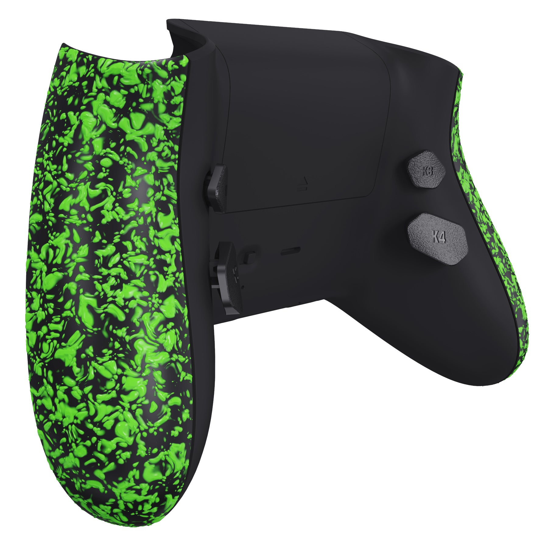 eXtremeRate Textured Green HOPE Remappable Back Button Kit for Xbox Series X/S Controller - Upgrade Boards, Shell & Side Rails - Perfect for Competitive Gaming & Custom Controller Setup (Controller Not Included) RX3P3045