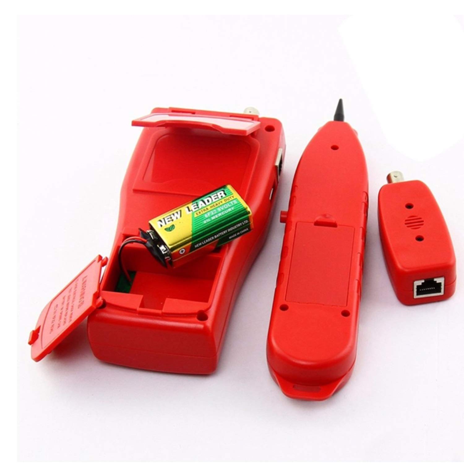 3-in-1 NF-308 Digital LCD Network Cable Tester - Telephone Wire Tracker, Ethernet Cable Finder & Line Locator for Home/Office Network Installation & Maintenance