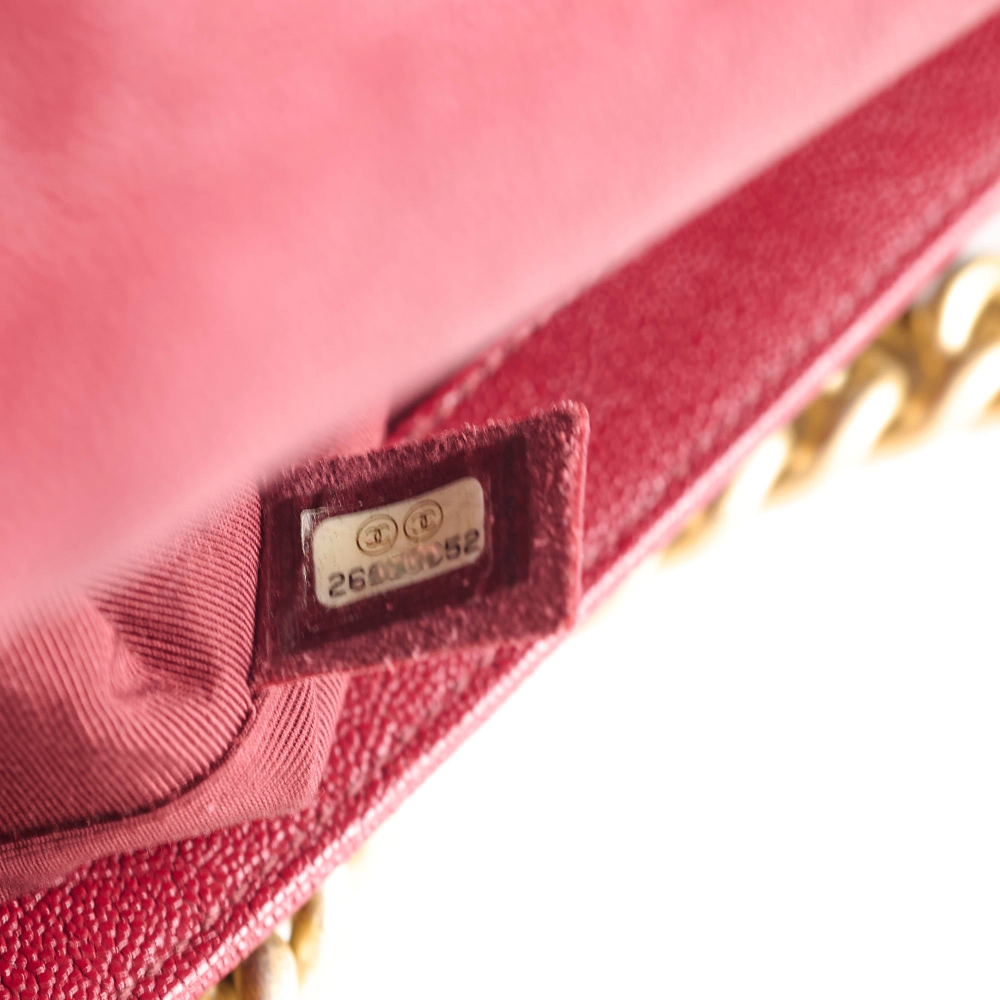 Chanel Old Medium Boy Bag in Red Chevron Caviar Leather - Classic Flap Shoulder Bag for Women | Perfect for Date Night, Office & Luxury Events