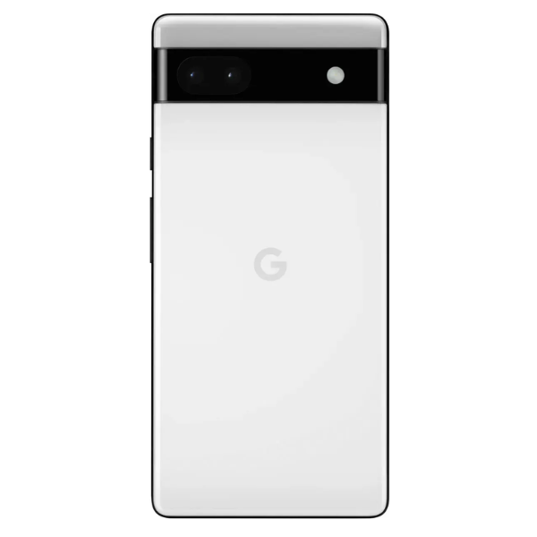 Google Pixel 6a Unlocked Smartphone - 128GB Storage, Chalk Color - Perfect for Travel, Photography & Everyday Use