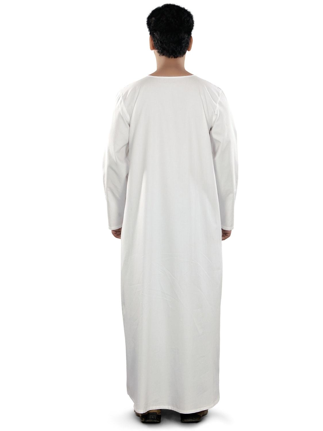 Elegant White Galabiyya Dress for Women - Traditional Arabic Kaftan for Eid, Wedding & Special Occasions - Comfortable & Stylish Islamic Clothing for Home & Parties