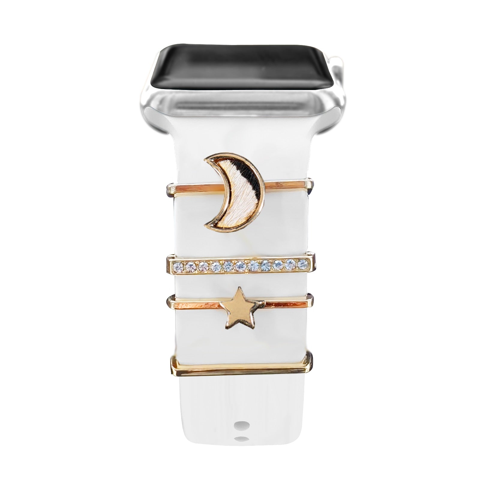 Elegant Watch Band Jewelry Charms - Stylish Decorative Accessories for Apple Watch, Fitbit & More | Perfect for Gifts, Parties & Everyday Wear