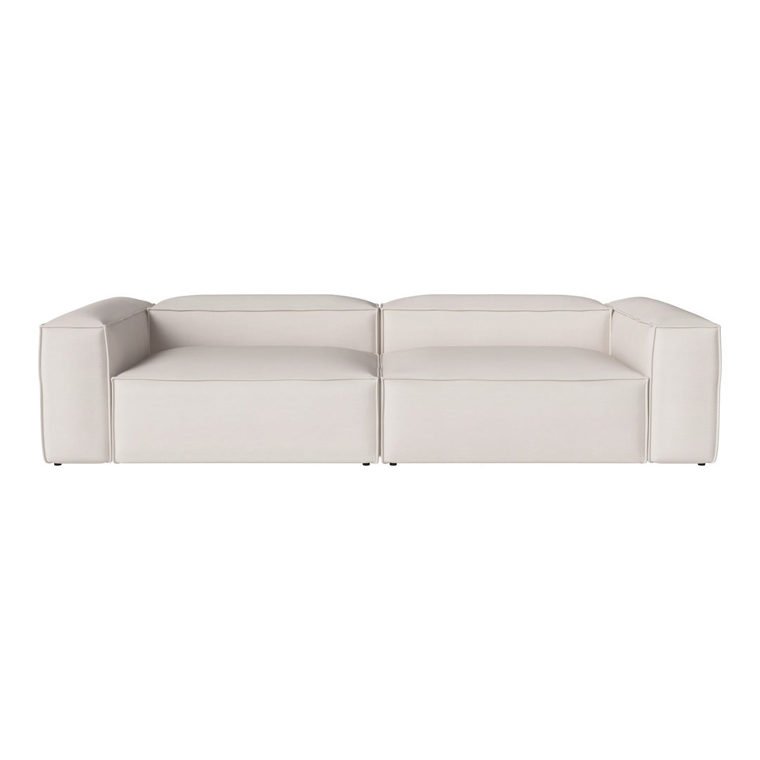 Cosima 2-Seater Sofa - Modern Fabric Loveseat for Small Spaces | Perfect for Living Room, Apartment & Office Waiting Area