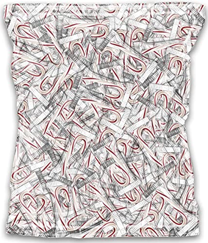 Bulk Christmas Mini Candy Canes Individually Wrapped - 20 Pound Pack - Perfect for Holiday Parties, Stocking Stuffers & Office Treats