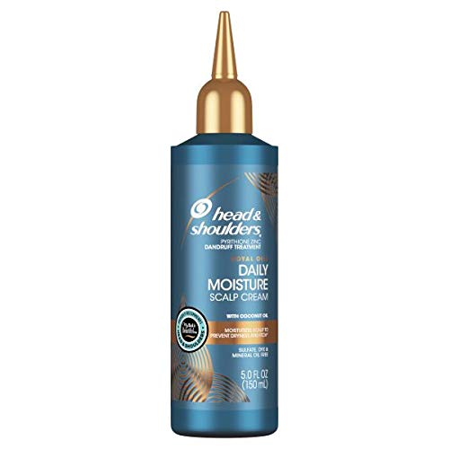 Head & Shoulders Royal Oils Daily Moisture Scalp Cream - Pack of 4 | Hydrating Scalp Treatment for Dry, Itchy Scalp | Perfect for Daily Hair Care Routine & Scalp Health Maintenance