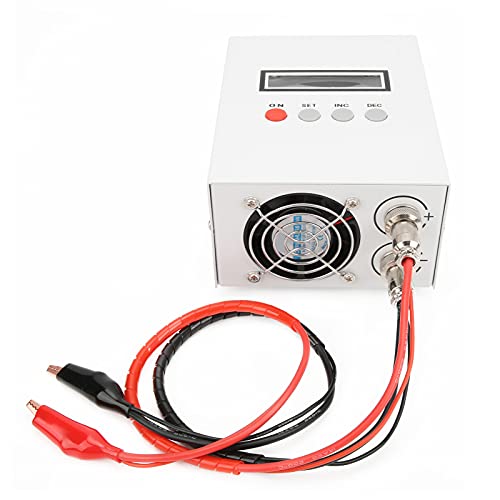 EBC-A20 Battery Capacity Tester - 5A/20A Lithium Iron Battery Load Tester with Digital Display & US Plug | Perfect for RC Cars, Solar Power Systems & DIY Battery Testing