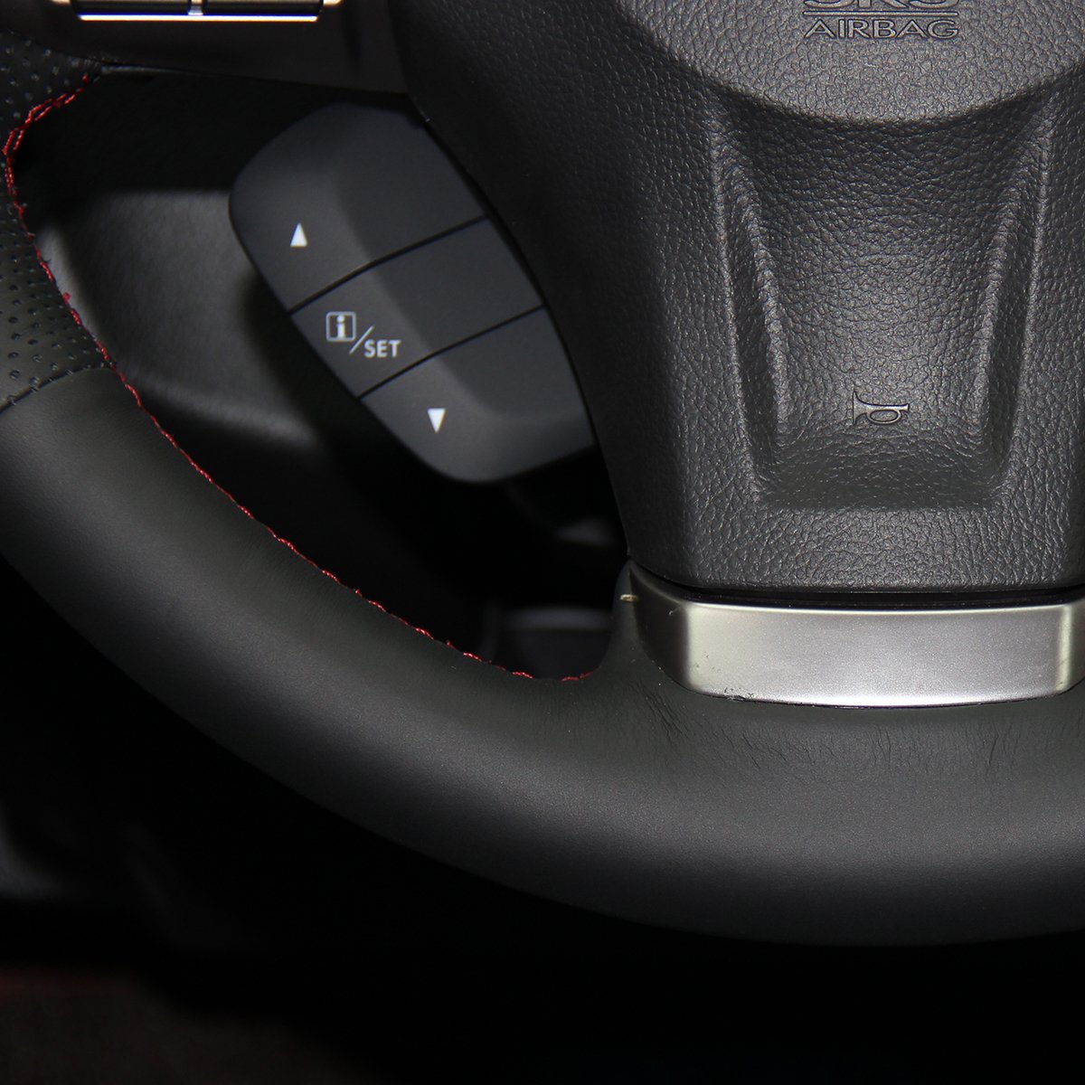 Premium Genuine Leather Steering Wheel Cover for Subaru Forester 2014-2016, XV Crosstrek 2013-2015, Legacy 2012-2014, Impreza 2012-2015, Outback 2012-2014 - Custom Fit, Anti-Slip Grip, Comfortable Driving Experience for Long Trips & Daily Commutes