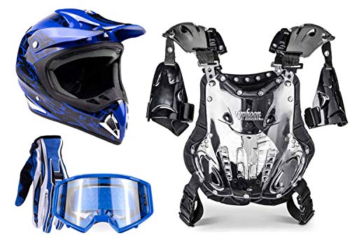 Blue Splatter w/ Blue Gloves & Goggles
