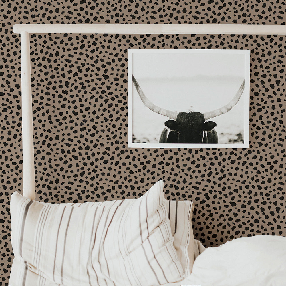 Scout Peel and Stick Wallpaper By Novogratz - Removable Self-Adhesive Wallpaper for Bedroom, Nursery & Home Decor - Easy DIY Wall Covering for Renters & Homeowners