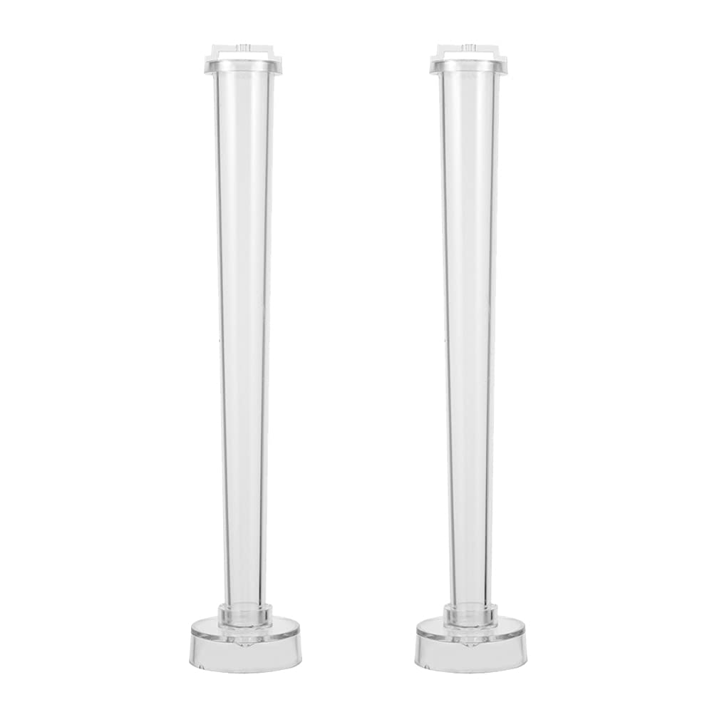 EXCEART 2pc Taper Candle Molds for DIY Scented & Flower Candles - Wedding & Home Decor