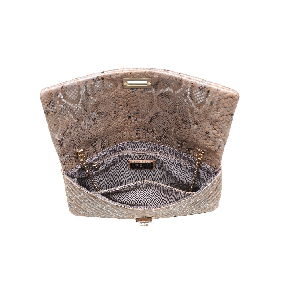 Victoria Snake Print Clutch Purse - Elegant Women's Evening Bag for Parties, Weddings & Special Occasions