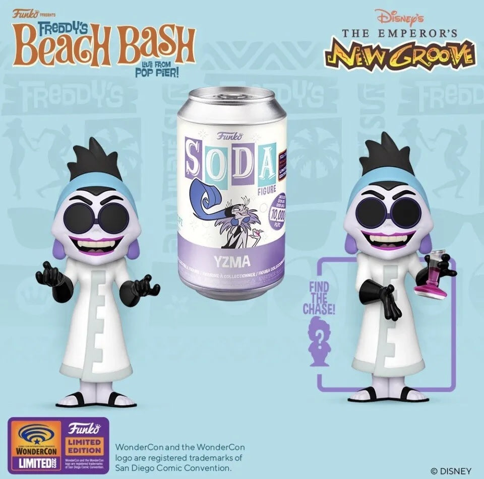 Funko Soda Emperor's New Groove Yzma Limited Edition Collectible (2022 Wondrous Convention, Only 10000 Made) - Perfect for Disney Fans & Pop Culture Collectors