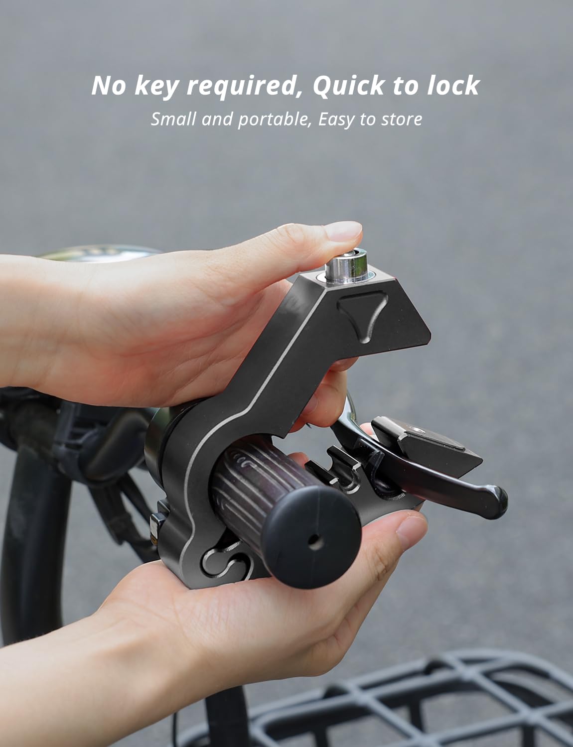 Oasser Motorcycle Lock Set - Anti-Theft for Bikes & ATVs - Secure Handlebars & Helmets on the Go