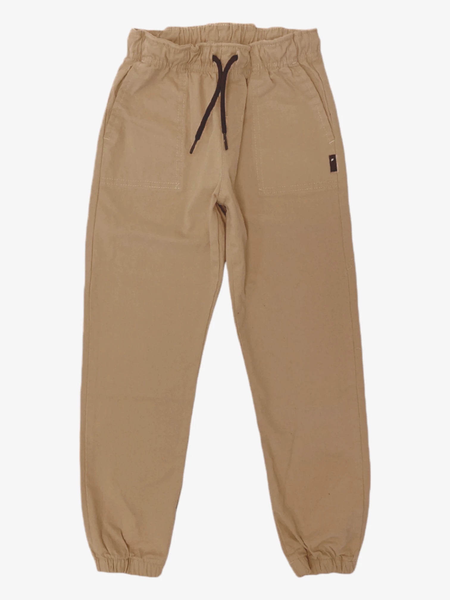 Rip Curl Men's Jogger Pants - Slouch Fit Beige Beach Casual Wear for Relaxing & Surfing