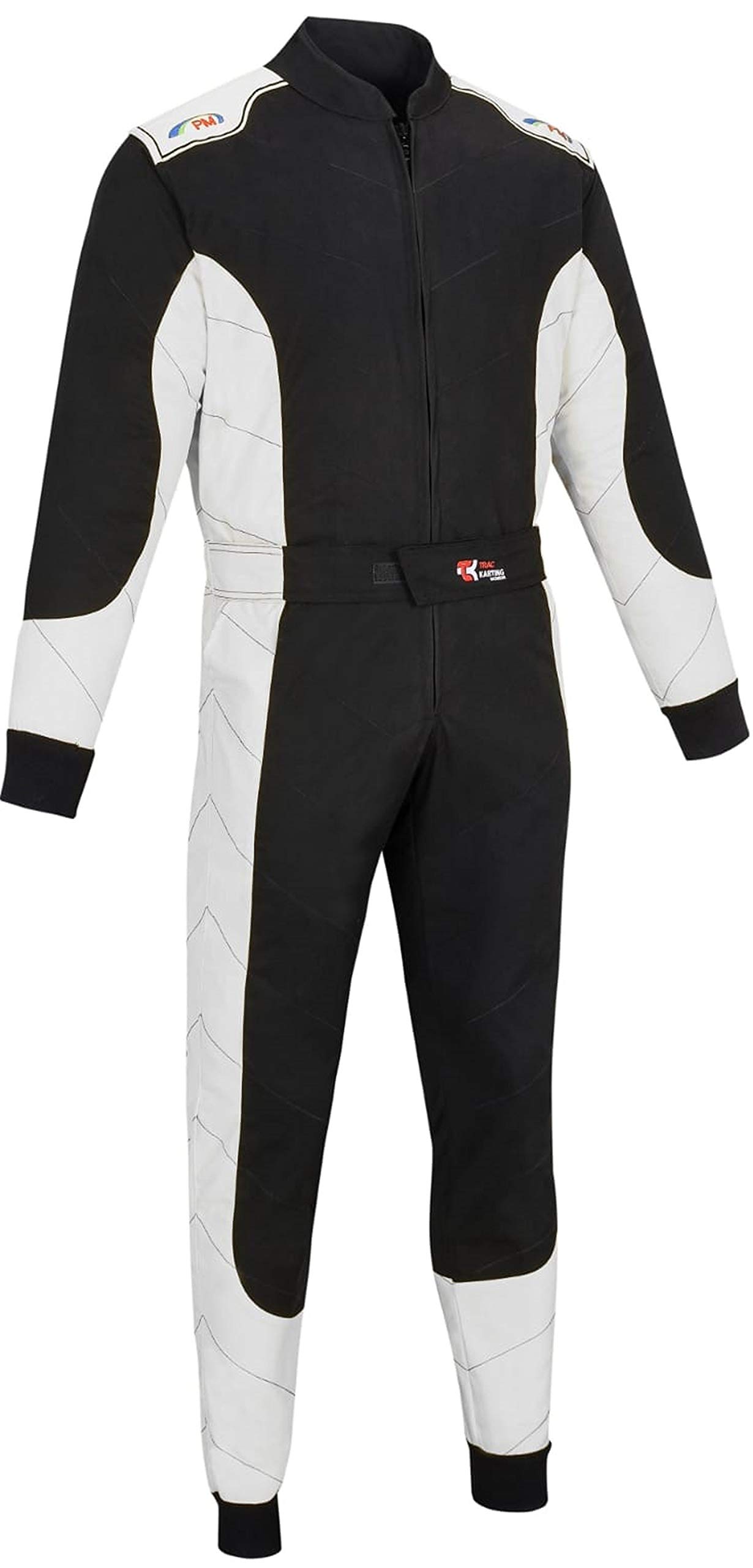 High-Performance Adult Kart Racing Suit - Breathable Polycotton One-Piece Rally Suit for Men & Women - Perfect for Karting, Track Days & Motorsport Events