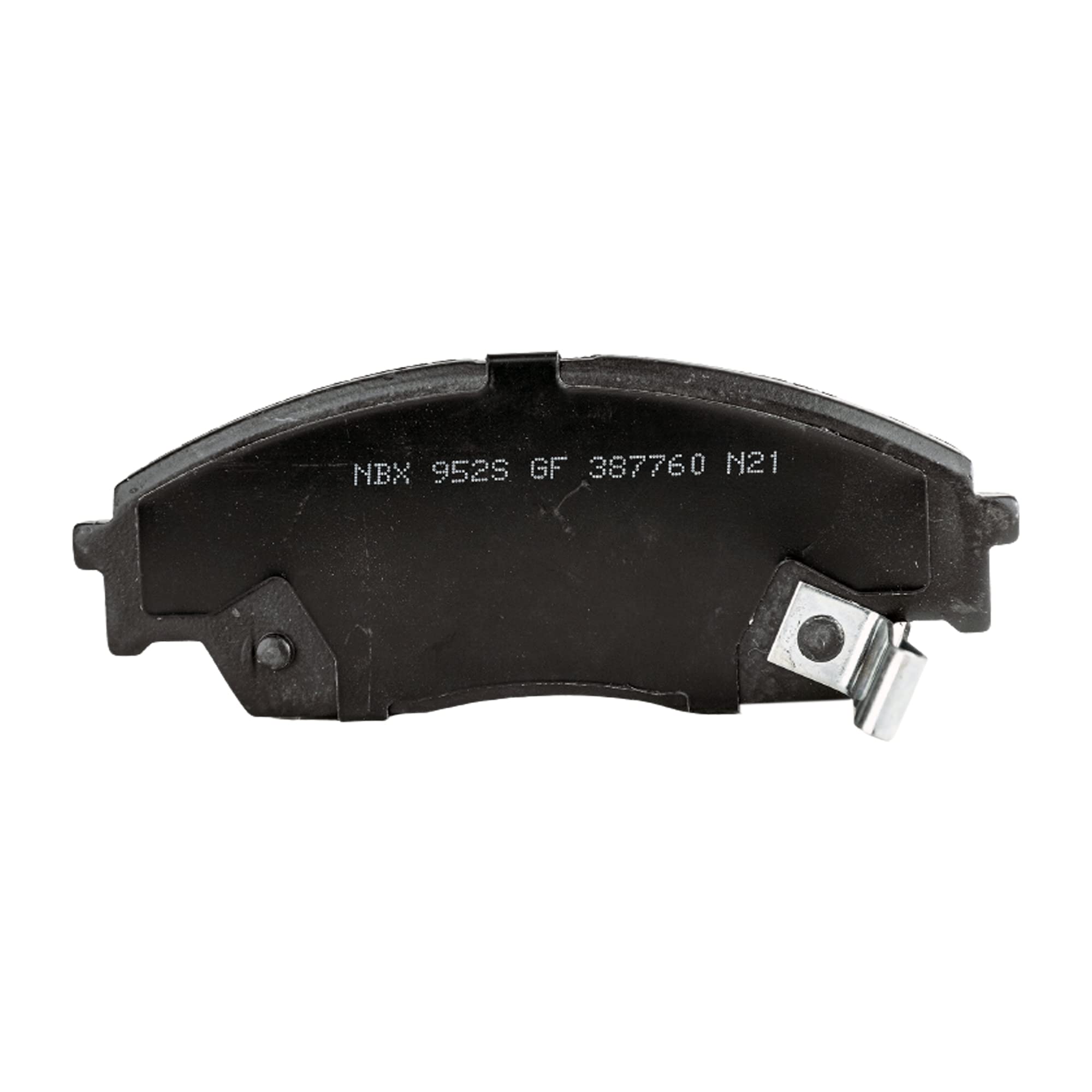 Garage-Pro Organic Brake Pad Set - Front Pro-Line Series for 1988-1990 Honda Prelude, 1990-1991 Honda Civic & CRX | Durable Friction Material, Quiet Performance | Perfect for Daily Commuting & City Driving