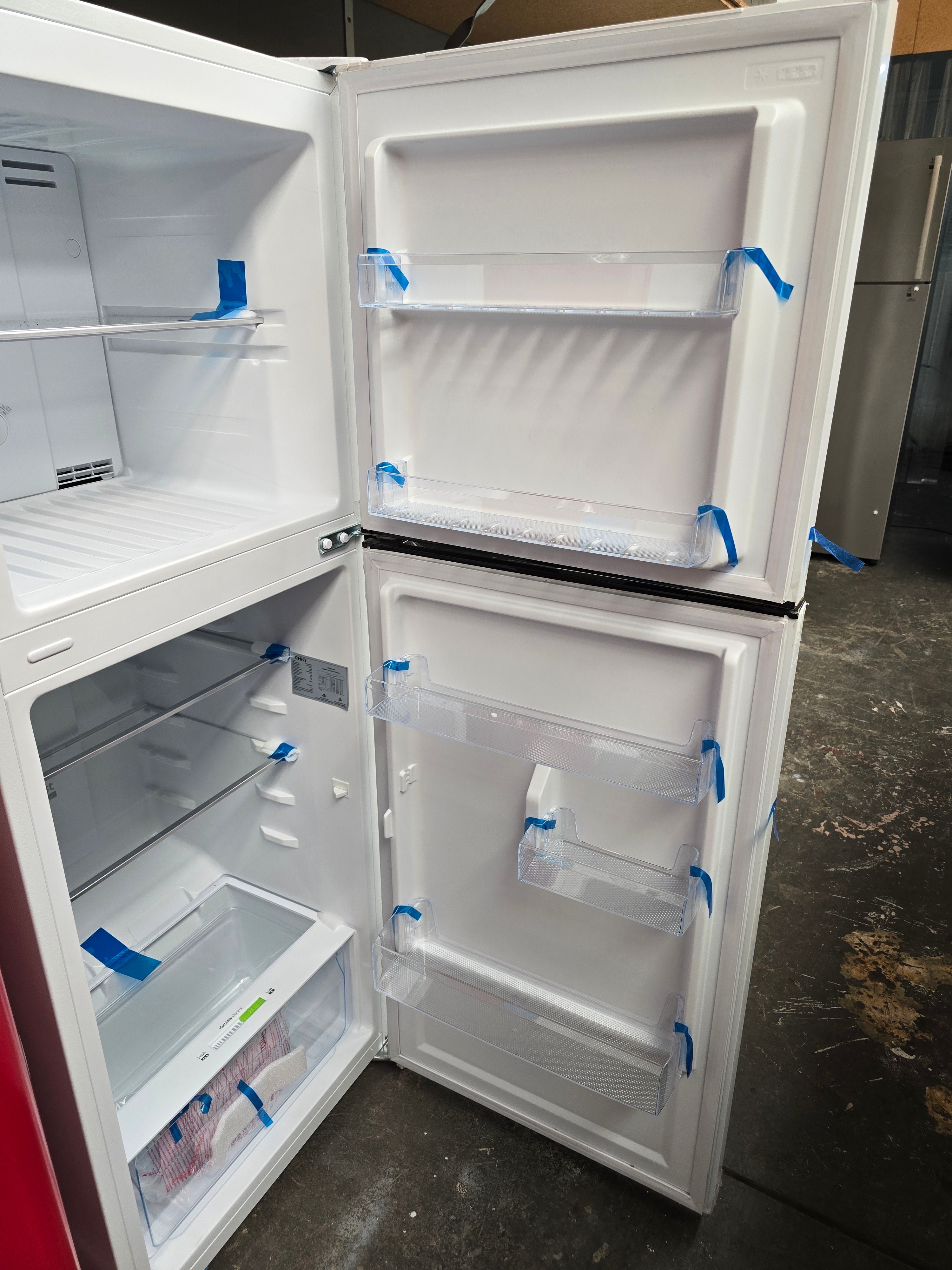Brand New Chiq 202L Top Mount Refrigerator CTM202NW3 - Energy Efficient, 5 Year Warranty - Perfect for Apartments, Dorms & Small Kitchens