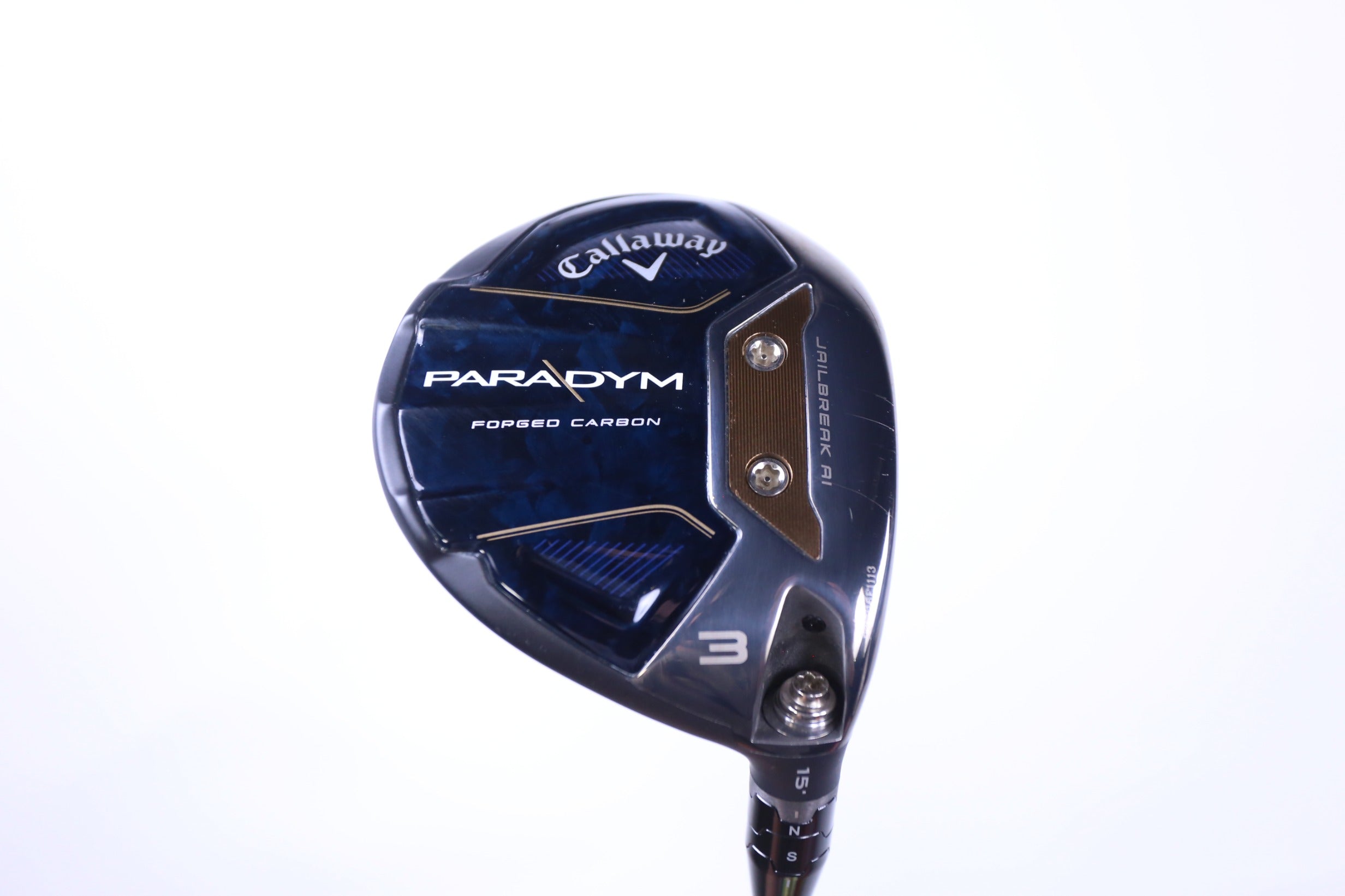 Used Callaway Paradym 3 Wood Golf Club - Right Handed 15° Regular Flex for Men | Perfect for Fairway Shots & Long Drives on the Course