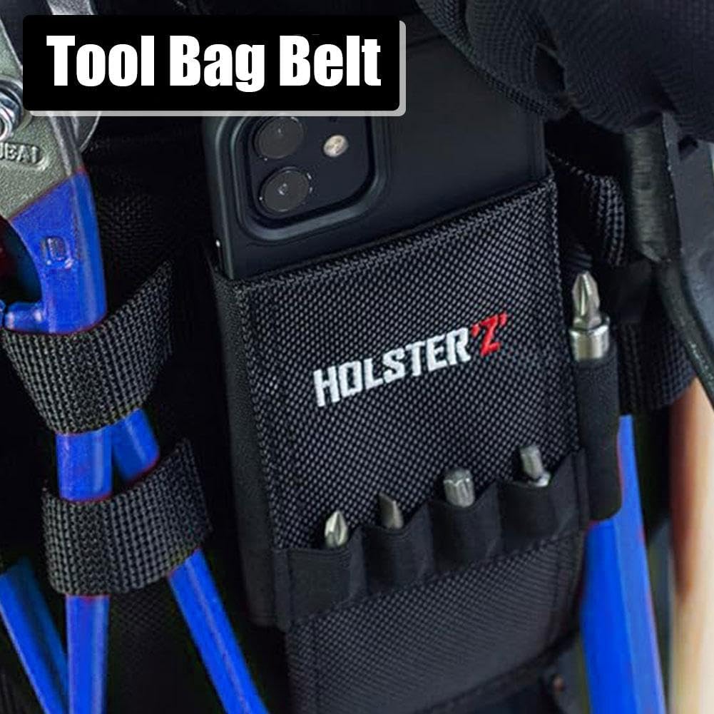 **Heavy Duty Leg Tool Bag - Adjustable Repair Tool Pouch with Belt Clip for Electricians, Mechanics & DIY - Multi-Purpose Leg Pocket Pouch for Automotive, Construction & Home Improvement Projects**