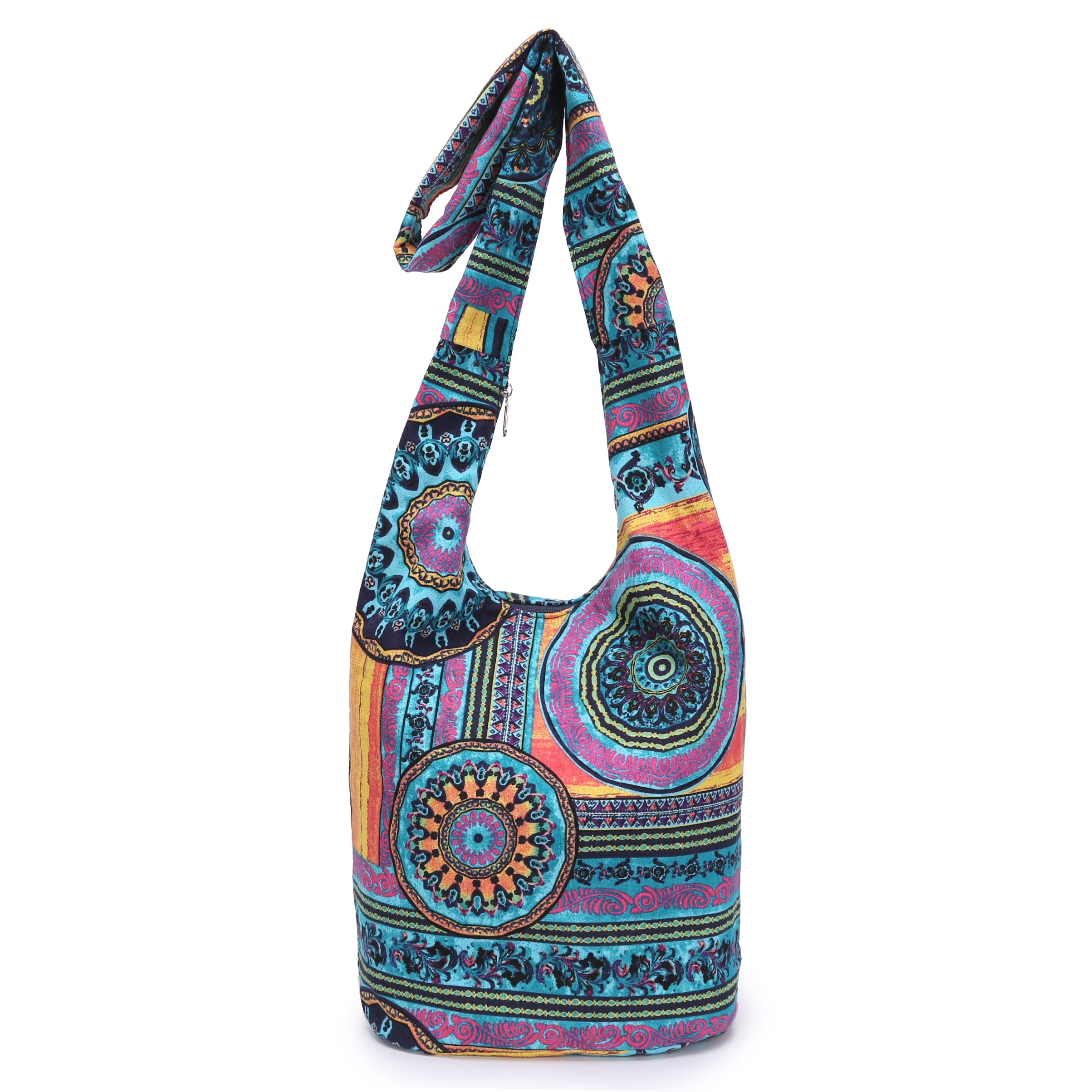 Stylish Women's Canvas Shoulder Handbags - Bohemian Hippie Crossbody Bags with Animal Prints for Everyday Use, Travel & Casual Outings