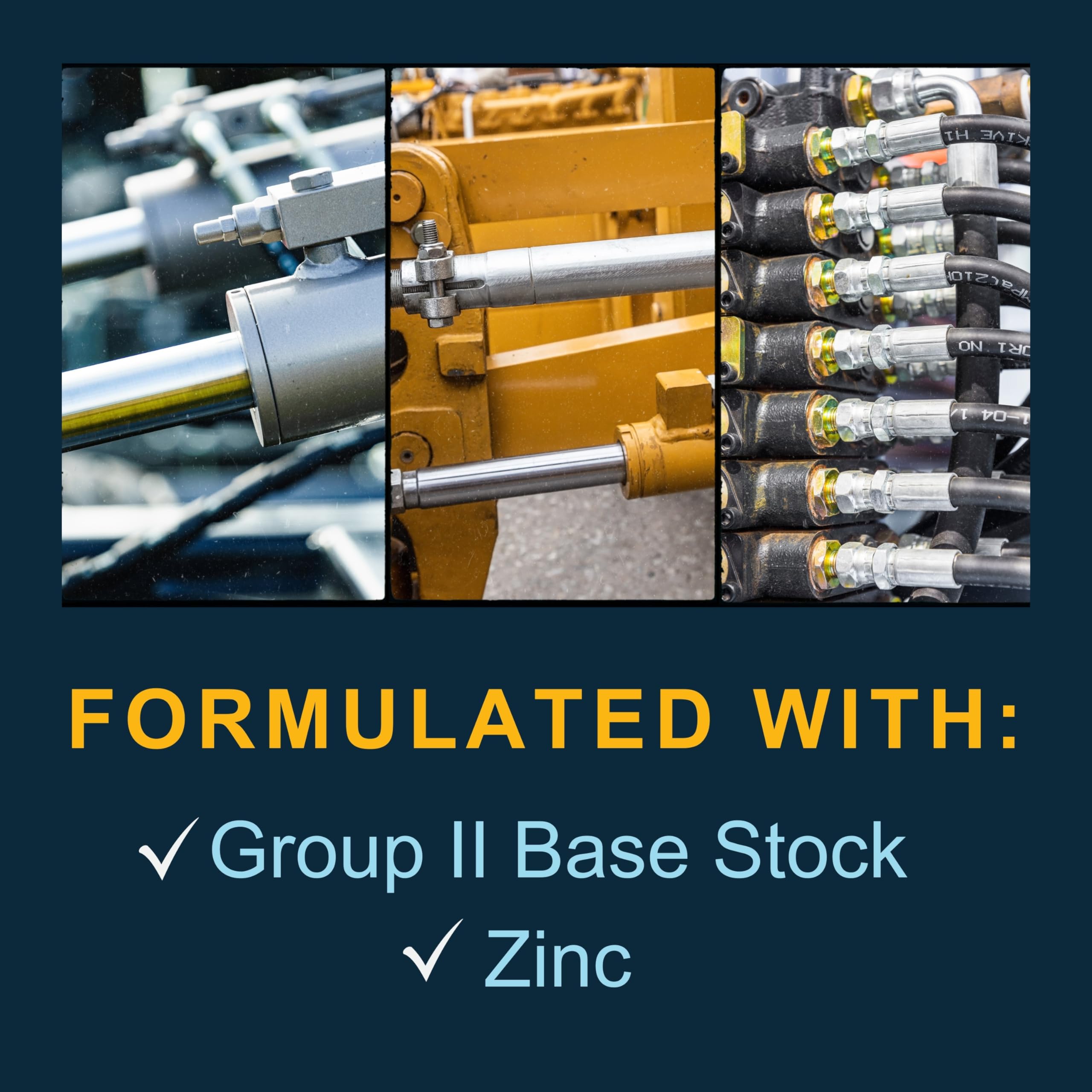 Premium ISO AW 46 Hydraulic Oil - 5 Gallon Pail - Anti-Wear, Anti-Foam & Rust Protection - Low Temperature Performance - Made in USA - Ideal for Heavy Machinery, Construction Equipment & Industrial Hydraulic Systems