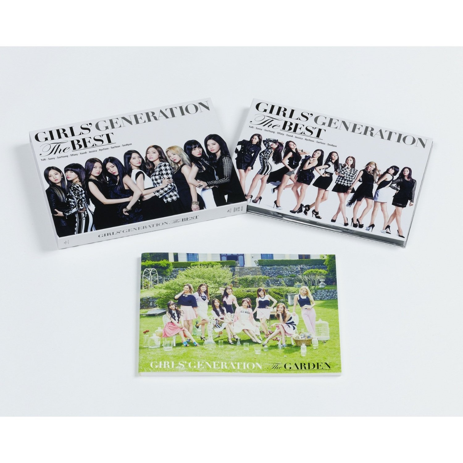 SNSD THE BEST LTD Album + DVD Japan Version with Exclusive SNSD Poster, Photocard, Postcard & Sticker - Perfect for K-Pop Fans and Collectors